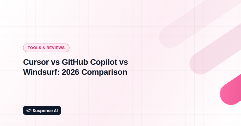 Cursor vs GitHub Copilot vs Windsurf: 2026 Comparison