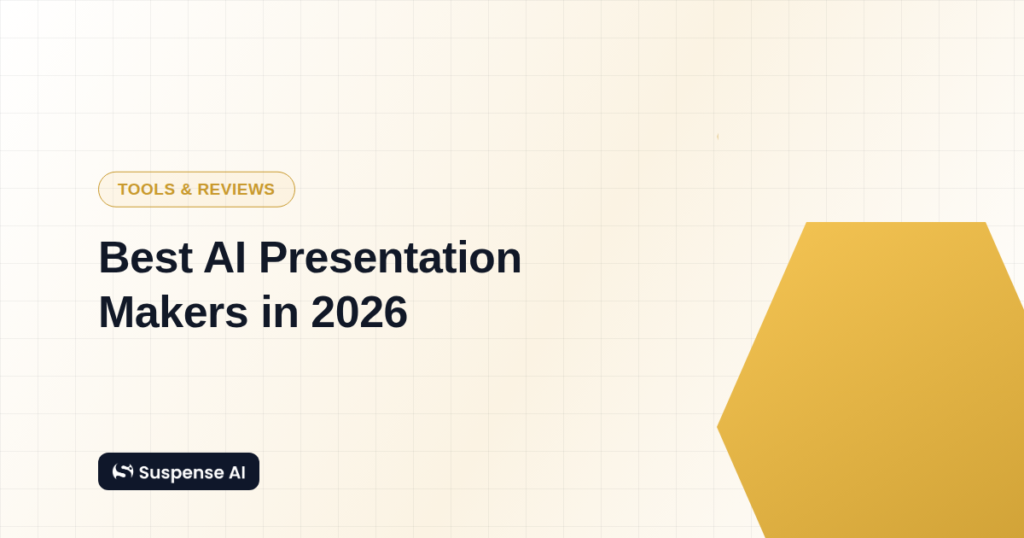 Best AI Presentation Makers in 2026